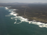 Aerial of the Western Coast of South Africa