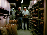 Buy 3rd Generation Italian, Holds a Loaf of Semolina Bread at His Bakery at AllPosters.com
