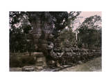 Buy Lord Naga Is Shown Here with Brahman Divinities Lined Behind Him at AllPosters.com