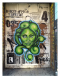 Graffiti on the Wall of a Building in New York