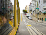 Close View of a Trolley in San Francisco, California