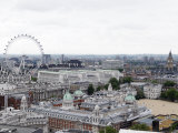 Buy View of the London Skyline Featuring the London Eye at AllPosters.com