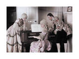 Buy Costume Ceremony at Kenmore, Mary Washington's Home in Virginia at AllPosters.com