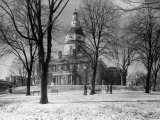 View of the Colonial Statehouse at Annapolis