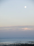 Moon Rises over the Atlantic