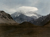 Clouds Rest Atop the Highest Point in the Western World, Aconcagua