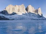 Buy Scenic View of Sail Peaks and Stewart Valley on Baffin Island at AllPosters.com