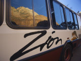 Propane Driven Shuttle Bus in Zion National Park