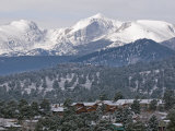 Rocky Mountain National Park from the Stanley Hotel in Estes Park