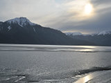 Buy Sunlight, Ice, Water and Snow-Capped Mountains at Turnagain Arm at AllPosters.com