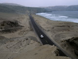 Pan American Highway Runs Along Peru