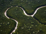 Small Meandering River Between Sarawak River and Samarahan River