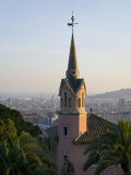 Antoni Gaudi's Home, Designed by Francesc Berenguer Near Parc Guell