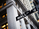 Wall Street Street Sign Near the New York Stock Exchange