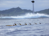 Hawaiki Nui Canoe Race from Tahaa to Bora Bora Islands