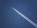 Jet Plane Flying High Above Canyonlands National Park