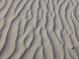 View of Sand Dune Ripples in a Desert