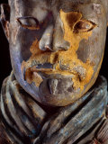 Buy Pigment Remains on Face of Ancient Terra Cotta Soldier at AllPosters.com
