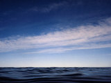 Buy Fishes View of an Inky Pacific Ocean Surface on a Calm Day at AllPosters.com