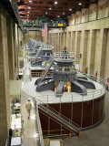Inside the Generator Room at the Hoover Dam