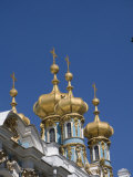 Domes Above the Catherine Palace Outside St Petersburg