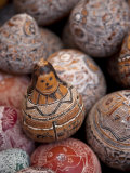 Painted Gourds Used as Toys in Peru