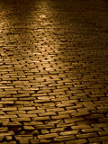 Brick Road in Old San Juan Photographic Print