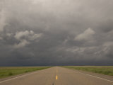 Buy Straight Rural Highway as Far as You Can See Amid Thunderclouds at AllPosters.com
