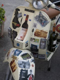 Buy Scooter Covered with Wine Labels and Stickers at AllPosters.com