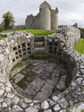Bawn Remains at the 17th Century Monea Castle Ruins in Monea