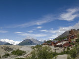 Kennicott Mill Building and Mt. Blackburn (16, 390')