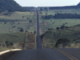 Buy Road in the Cerrado, a Vast Grassland in the Central Highlands at AllPosters.com