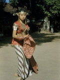 Costumed Dancer Enacts a Scene from the Mahabharata