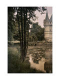 Buy 16th Century Chateau Azay-Le-Rideau Sits Beside the Indre River at AllPosters.com