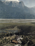 Aerial View of the Tiny Village, Peulla