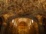 Gilded Baroque Interior of the Church of Santo Domingo