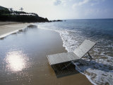 Lonely Beach on Vieques Island, Puerto Rico