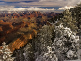 Buy Fresh Snow at the South Rim of Grand Canyon National Park at AllPosters.com
