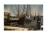 Buy Roscoff Ships Wait to Be Sent to England with Food at AllPosters.com