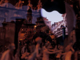 Reflection of Rialto Bridge in a Venetian Window