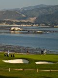 Pebble Beach Golf Courses Along the 17-Mile Drive Outside of Carmel in Monterey County