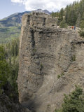Tourists Enjoying the View from the Pagosa Peak Viewpoint