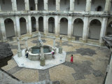 People in the Courtyard of the Convent of Santo Domingo