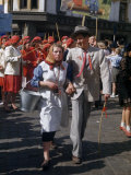Buy Students Wear Town and Country Costumes for Constitution Day Parade at AllPosters.com