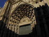 Portal to Seville's Cathedral, World's Largest Gothic Cathedral