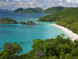 Turquoise Water at Trunk Bay, St. John, Usvi