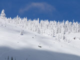 Castle Peak Area Covered in Fresh Snow from February Storms