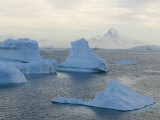 Buy Grounded Icebergs Off of the Antarctic Peninsula at AllPosters.com