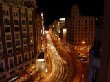 La Gran Via at Night