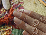 Buy Notched Fingernails Serve as Combs for Fingernail Tapestry Weaver at AllPosters.com